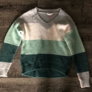 Long sleeved sweater, striped, wild fable